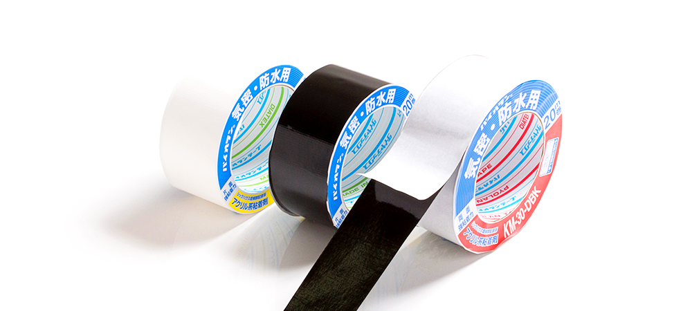 MF 気密テープ KM30片面 (BK) 75mm×20m 24巻入 T11-012 エムエフ 法人