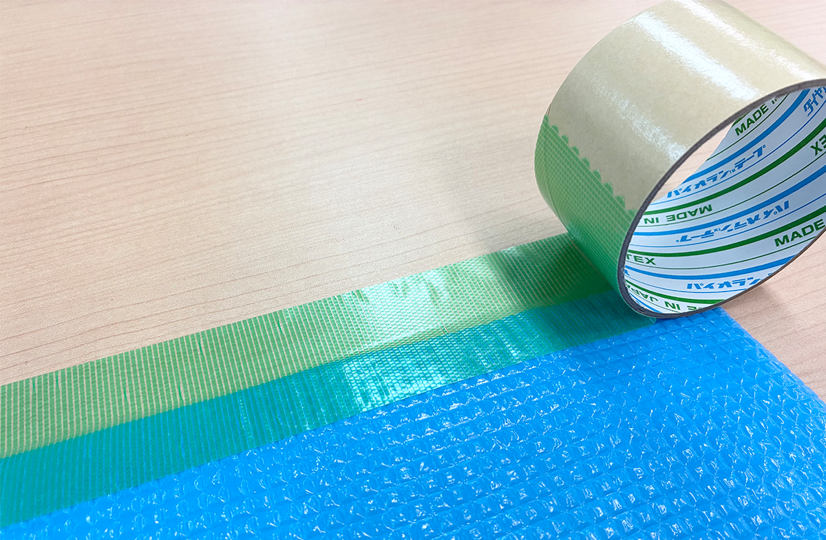 最後の一周まで無駄にしない！ パイオラン™テープの「剥離紙管」